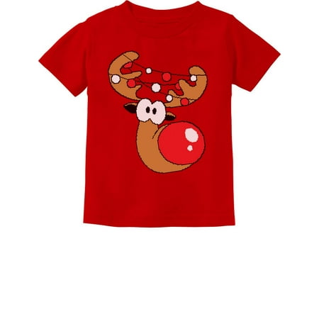 

Tstars Boys Unisex Christmas Shirts Gift for Son Daughter Grandson Granddaughter Cute Reindeer Kids Family Holiday Shirts Xmas Party Christmas Gifts for Boy Birthday Toddler Infant Kids T Shirt