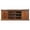Burnt Red, variant on 57 in. Poplar Provincial TV Stand, Soft White