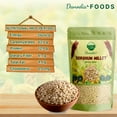 thumbnail image 4 of Danodia Foods White Sorghum Millet (950g/2lbs) | Whole Grain, Rich in Protein & Fiber, Vegan & Gluten-Free, High Iron Content for Better Digestion & Wellness, Indian Origin, 4 of 8