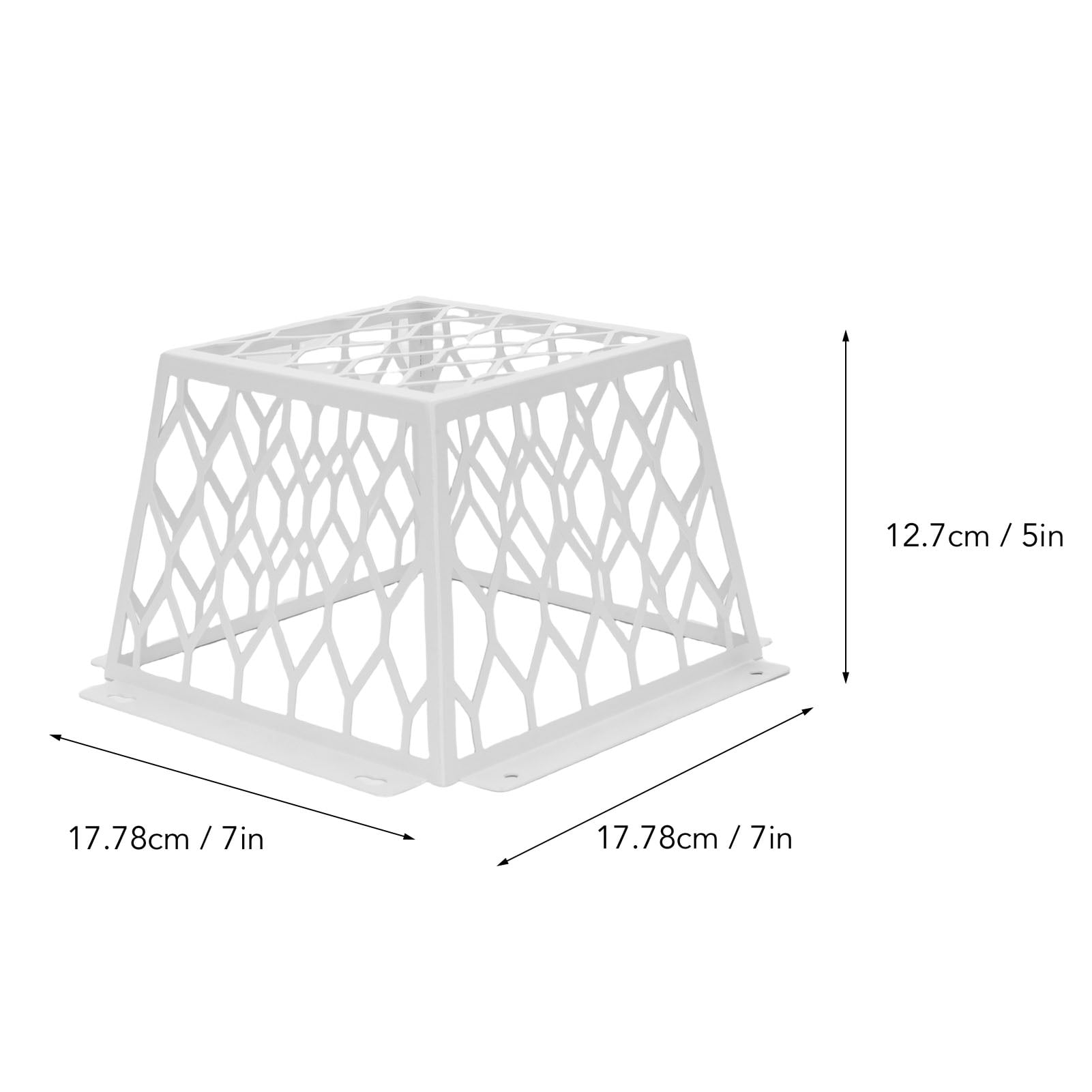 Dryer Vent Cover Guard, Easy Setup Vent Hood Bird Guard Prevent Animal Entering  For Kitchen Bathroom