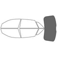 thumbnail image 2 of Rvinyl Window Tint Kit Compatible with Audi Q8 2019-2024 - Rear Windshield Precut Kit - 35%, 2 of 8