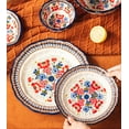 thumbnail image 2 of Qeeadeea Pasta Bowls Set, Salad Plate, 11" Ceramic Dinner Plates, Kitchen Plates, Entree Bowls-honey bee-Set of 2, 11inch, 2 of 6