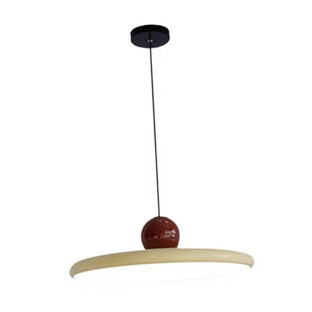 

perfeclan 40cm Modern Pendant Light for Dining Room Kitchen LED Lamp Dimmable Pendant Lamp Hanging Light for Bathroom Hallway Cafe Home beige
