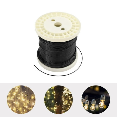 

DENEST Wire Rope Parts PVC Coated String Light Hanging Rope Guide Wire Stainless Steel