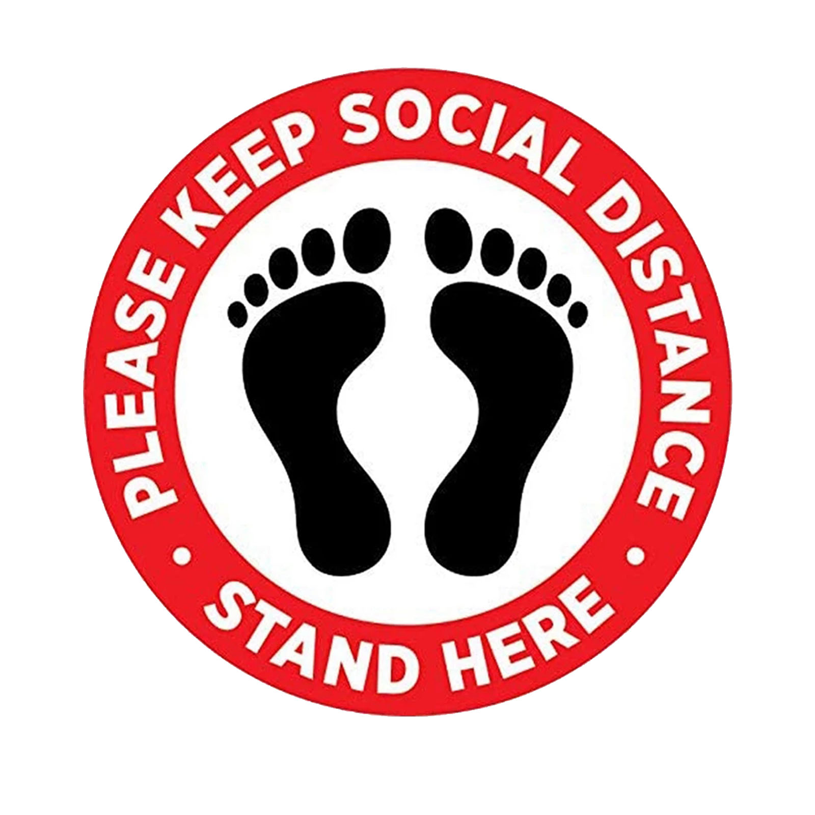 Details about  / Please Keep Your Distance Floor Graphic Sticker Shop Store Bank Home Sticker
