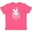 Vintage Hot Pink, variant on Inktastic Happy Easter with Bunny Head and Easter Eggs Youth T-Shirt