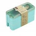 thumbnail image 1 of Suncoda Portable Folding, Student Lunch Box Compartment Office Worker Double Heating Lunch Box, 1 of 2