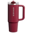 thumbnail image 1 of Vaso con pajita abatible STANLEY Quencher ProTour con tapa a prueba de fugas 30 oz | Pajita y asa integradas | Portavasos Compatible para Viajes | Taza aislada de acero inoxidable | Sin BPA | Brillo d, 1 of 3