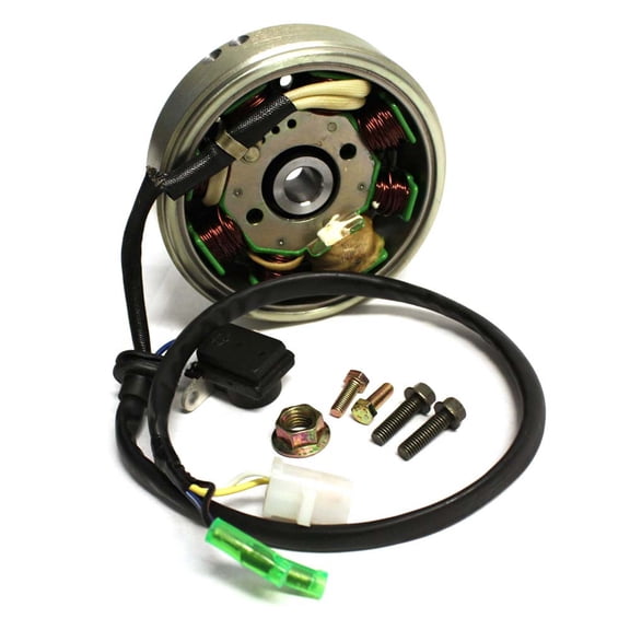 "Blue Line Stator (8 Coil, 4 Wire, Flywheel) QMB139, Chinese"