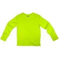 thumbnail image 2 of Earth Elements Big Boys/Girls (Youth) Unisex Long Sleeve T-Shirt Large Neon Yellow, 2 of 2