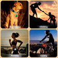 thumbnail image 5 of Luz de seguridad para perros LED, luces LED con clip de 3 modos de luz para perros para caminar y acampar de noche, 5 of 5