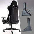 thumbnail image 1 of Maoww 2 Pieces High Back Swivel Computer Desk Chair Angle Adjuster for Gaming Seat, 1 of 9