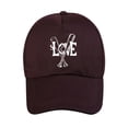 thumbnail image 1 of Drppepioner Summer Savings Clearance Deals Summer Sunscreen Versatile Pattern Letter American Baseball Hat, 1 of 2