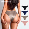 thumbnail image 2 of Tanga Sexy De Seda De Hielo ZXYOUPING tangas mujer Suave Y Cómoda Sin Costuras Estilo Europeo Y Americano Ropa Interior De Talla Grande M-XXXLpangjing, 2 of 4