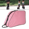 thumbnail image 6 of AMLESO Roller Skate Bag Ice Skate Bag Durable Skating Shoes Carrying Bag Skate Carry Bag for Quad Skates Ice Hockey Skate for Adults Pink, 6 of 10