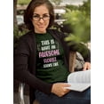 thumbnail image 2 of Awesome Florist Looks Like T-Shirt Women -Smartprints Designs, Female Medium, 2 of 4