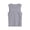 Gray, variant on Men's Layered Design Two In One Tank Top Casual Sleeveless T Shirt Trendy Athletic Base Layer