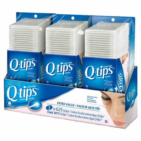 Q-tips Coton-Tige Pack de 3 625