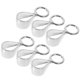 thumbnail image 3 of Jewelry Charm Connecting Buckles 6Pcs 925 Silver with Lobster Clasps Durable Silver for DIY Use, 3 of 4
