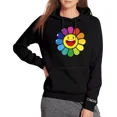 thumbnail image 1 of Sudadera J Balvin Flor Colores A Todo Color Hoodie Mujer, 1 of 2