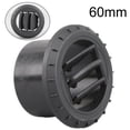 thumbnail image 2 of MYG 60mm Diesel Heater Duct Hose Pipe Air Vent Outlet Rotatable Black, 2 of 9