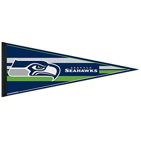 30 Felt Pennants - Seattle Seahawks Official NFL 12 inch x 30 inch Felt Pennant by Wincraft