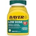thumbnail image 1 of Aspirina Dosis baja Low dose 81 mg Bayer, 1 of 11