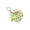 Green, variant on Mini Cartoon Dice Keychain for Kids Adults Couples,cute Shake&roll Fidget Toy Fun Novelty Stress Relief Bag Decor Gifts