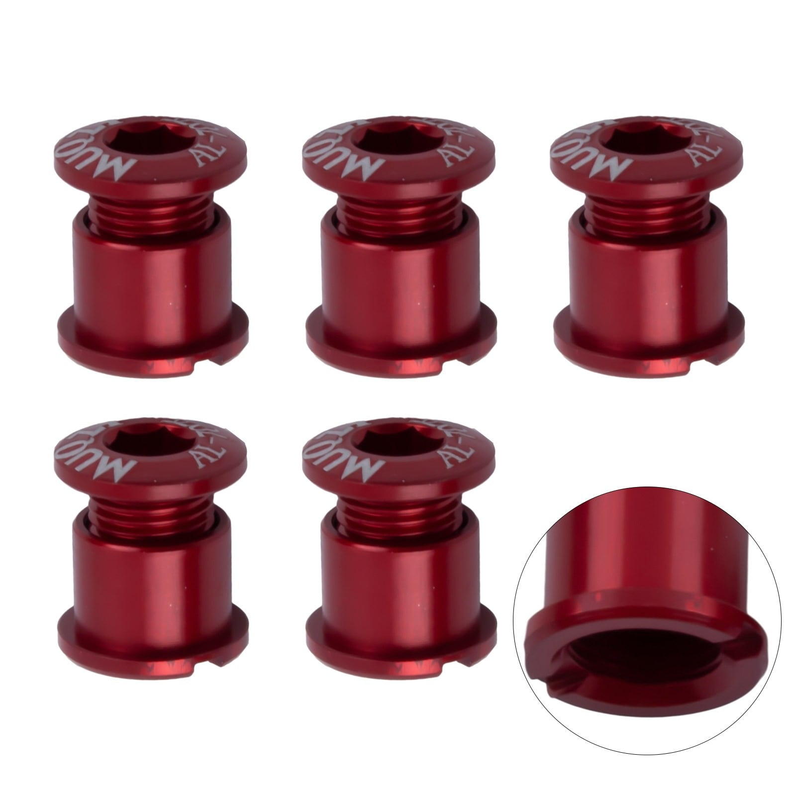Lot De 10 Boulons De Plateau En Acier Inoxydable Pour VTT - Vis Simples, Doubles, Triples - Légères Et Résistantes