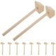 thumbnail image 2 of 10 mini mazos de madera, pequeños martillos de madera, juguetes de martillos pequeños, bloques de construcción, martillos, 2 of 7