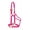 Dark Pink, variant on Weaver Leather Original Non-Adjustable Nylon Horse Halter, Small, Diva Pink