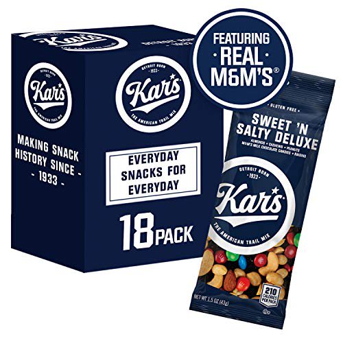 Kar's Nuts Sweet ?N Salty Deluxe Trail Mix Snacks Bulk Pack of 1.5 oz
