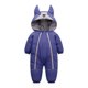 thumbnail image 2 of Body De Bebé Canastilla Onesies Para Niño Pequeño Invierno Casual Bordado De Dibujos Animados Con Capucha Cálido Doble Cremallera Infantil Azul Marino Odeerbi LM103-3185, 2 of 4