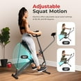 thumbnail image 3 of Smart Upright Row-N-Ride® Squat Assist Trainer Machine for Abs and Glute Workout, 3 of 6