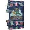 Kentucky Derby 145 54" x 96" Jockey Paper Table Cover - No Size