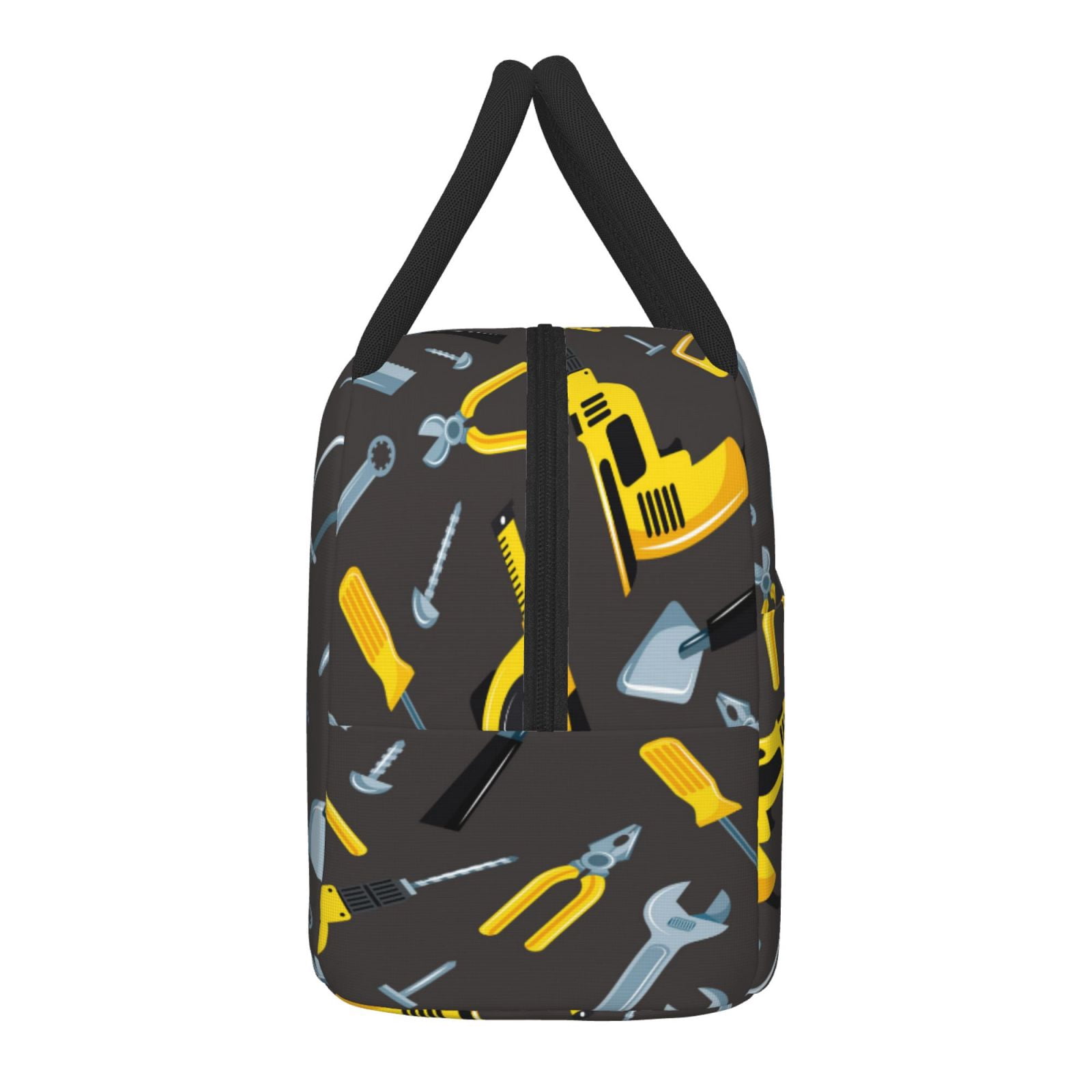 Logiee Repair tools (2) Print Lunch Bag for Women & Men,Adult Insulated Lunch Box,Food Lunch Containers,Reusable High Capacity Lunch Tote Bags for Work, Travel, Outdoor