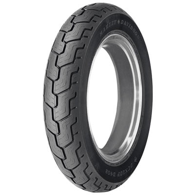62H 110/90-19 Dunlop D404 Front Motorcycle Tire Black Wall for Honda Shadow 1100 Spirit VT1100C 1996-2007 