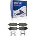 thumbnail image 4 of Detroit Axle - Brake Kit for 2005-2009 Buick LaCrosse Allure Pontiac Grand Prix Drilled Slotted Disc Brake Rotors Ceramic Brakes Pads 2006 2007 2008 Front & Rear Replacement, 4 of 6