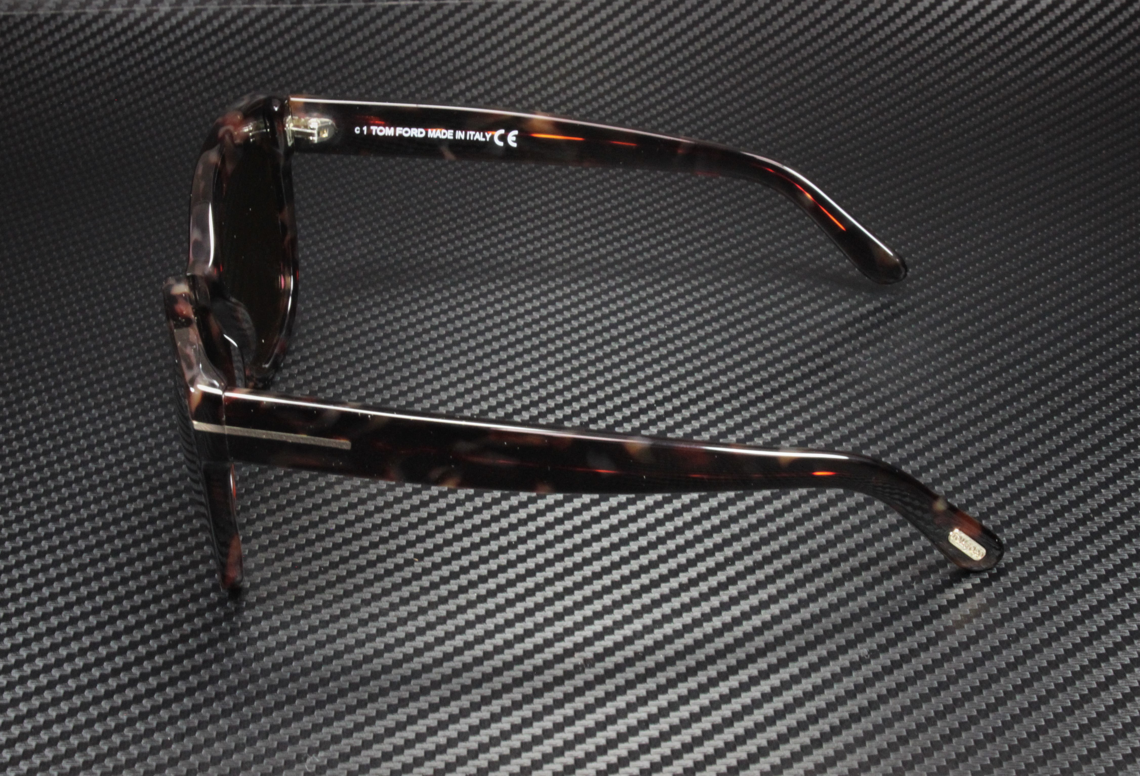 TOM FORD ALISTAIR RED HAVANA/BROWN POLARIZED SUNGLASSES TF524 Tom Ford Alistair FT0524 54H Red Havana Brown Polarized 56  main image 2