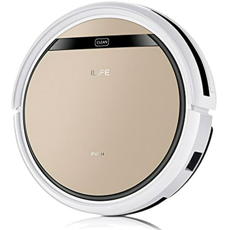 Robotic Vacuum Cleaner, ILIFE V5S Pro Robot Vacuum and Mop with self-chorging, Automatic Remote Control, Powerful Suction, Best Robot Vacuum for Pet Hair, Hard Floor and Low Pile (Best Open Floor Plans)
