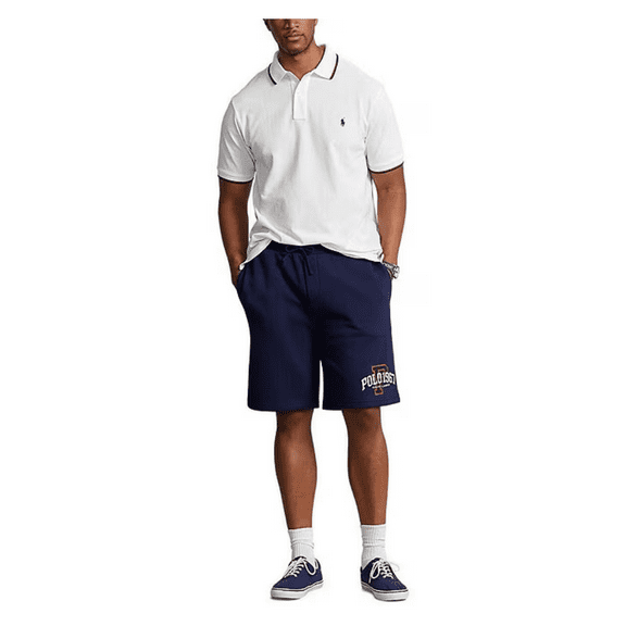 $110 Polo Ralph Lauren Polo 1967 Inseam Fleece Shorts, Navy, M