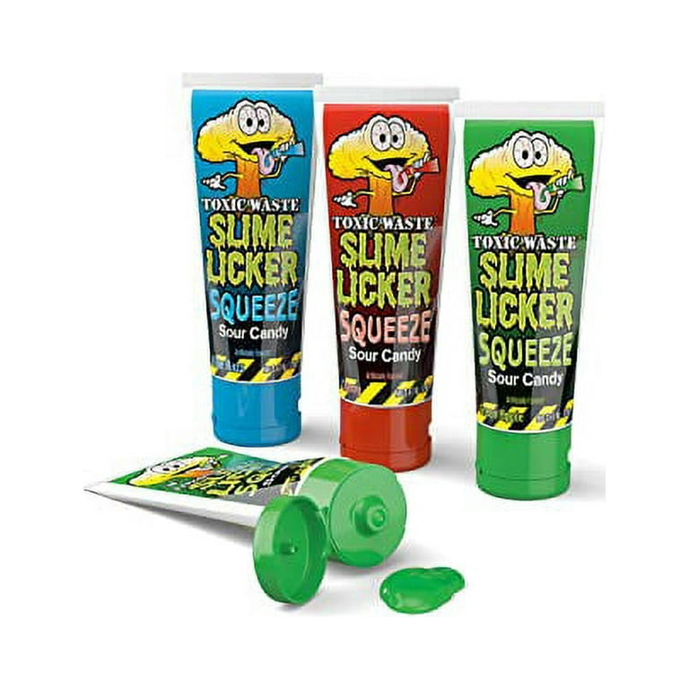 Toxic Waste Slime Licker Squeeze Candy 12 Pack sour candy
