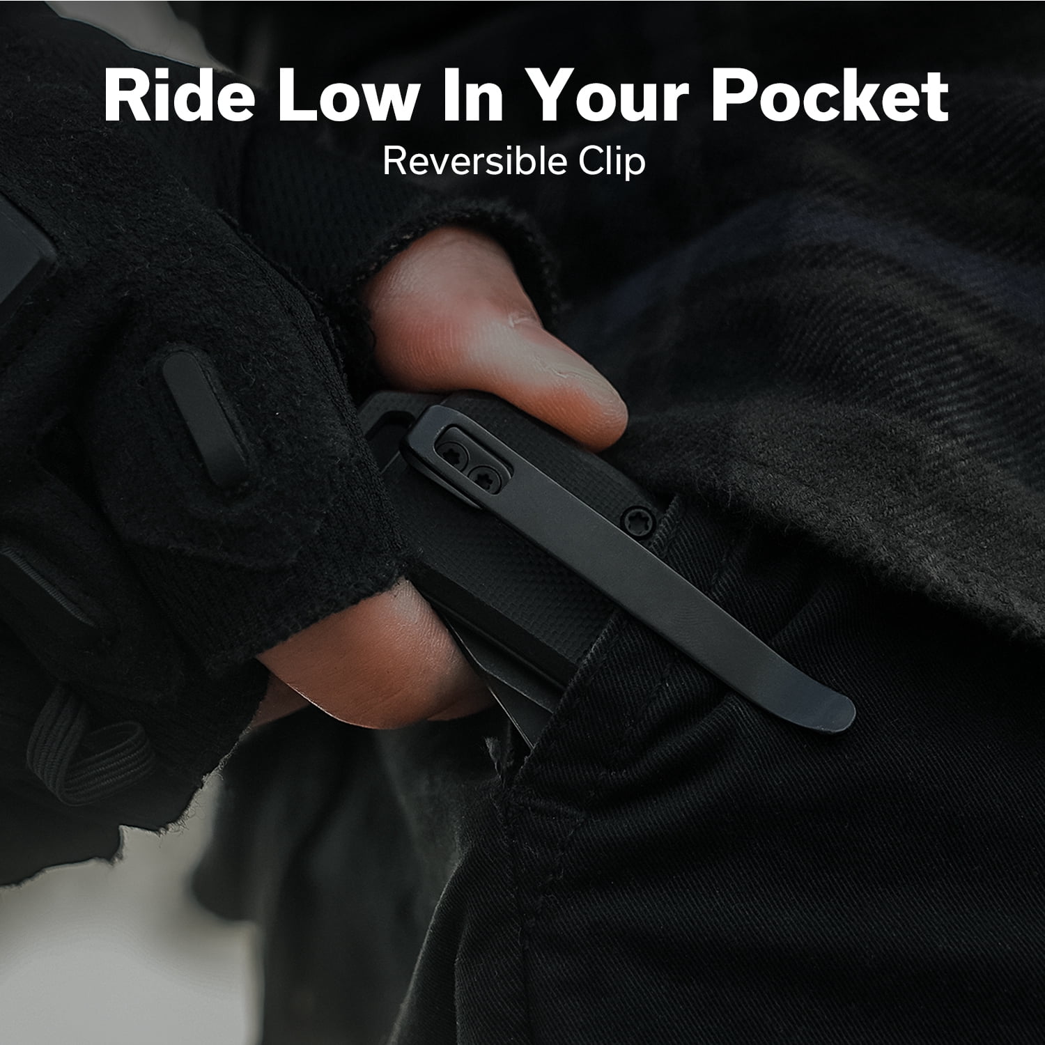 CIVIVI Neurohaptic Pocket Folding Knife with 3.74'' Nitro-V Blade G10 Handle C23080-1