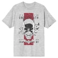 thumbnail image 5 of Batman Face Who Am I Grey Tee Shirt T-Shirt-Medium, 5 of 6