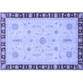 thumbnail image 1 of Ahgly Company Indoor Rectangle Oriental Blue Traditional Area Rugs, 2' x 5', 1 of 4