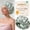 Green leaves, variant on Yanibest Satin Lined Shower Cap for Women Reusable Waterproof, Frizz Free & Large Bath Cap with Soft Elastic Band, Luxury Hair Protection Caps ,Perfect Gift Choice