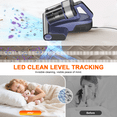 thumbnail image 2 of Maircle Mattress Vacuum Cleaner, 18Kpa Bed Vacuum With UV Sanitizing, 149°F Heat, HEPA Filter & Ultrasonic, Handheld Vacuums With LED Display for Bed, Couch, 2 of 6