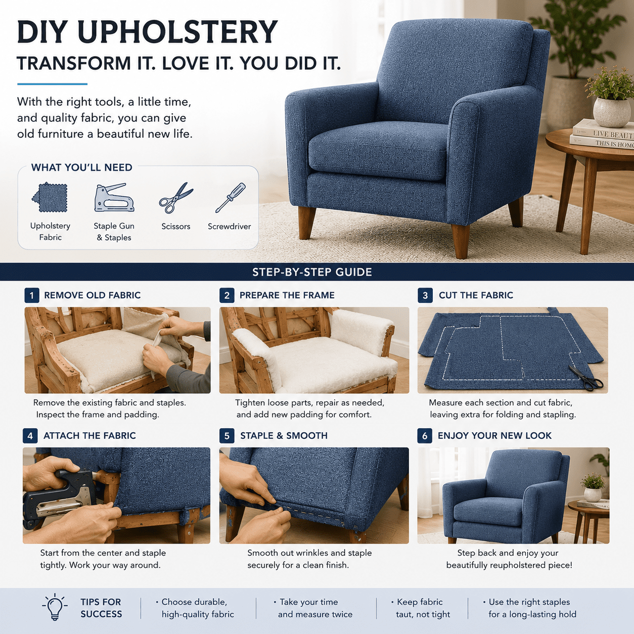 Liz Jordan Hill Ocean Blue Luxury Chenille Upholstery Fabric by The Yard Water Cleanable Stain Resistant Material for Chair Ac Spirit 40 Jelly