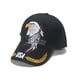 thumbnail image 1 of Gorra de béisbol lisa con bordado de águila para adultos, 1 of 1