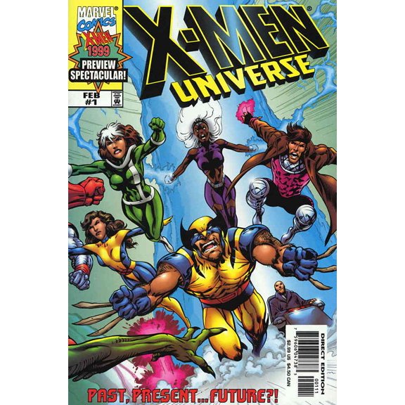 X-Men Universe: Past, Present and Future #1 VF ; Marvel Comic Book